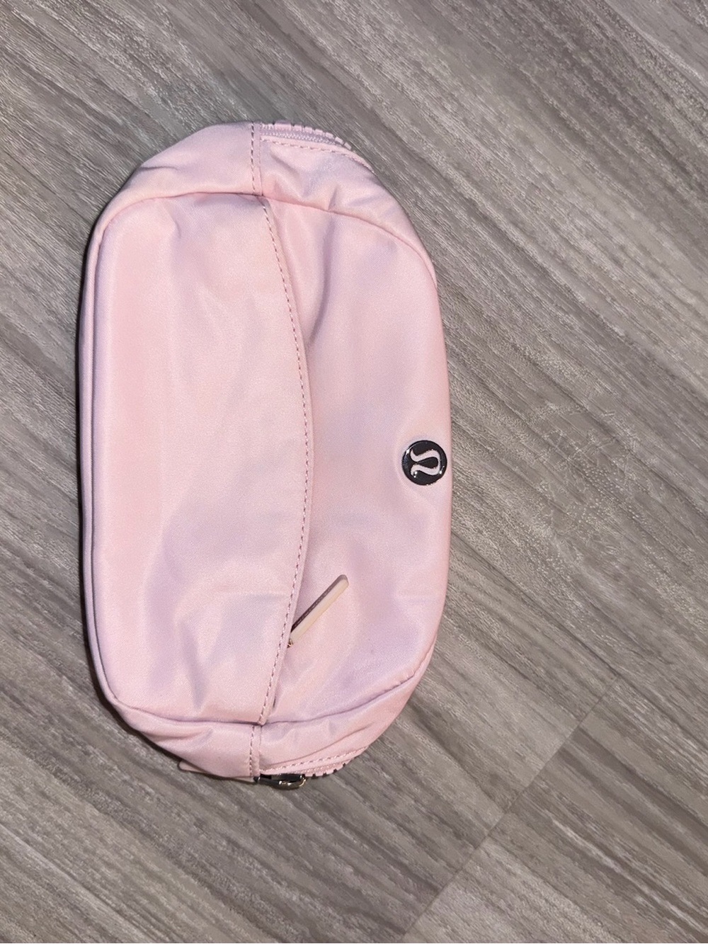lululemon athletica Light Pink Zip Cosmetic Pouch